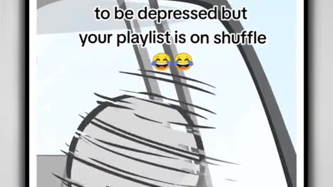 When your playlist is on shuffle