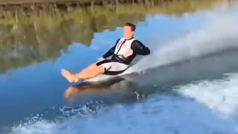 Slide on water