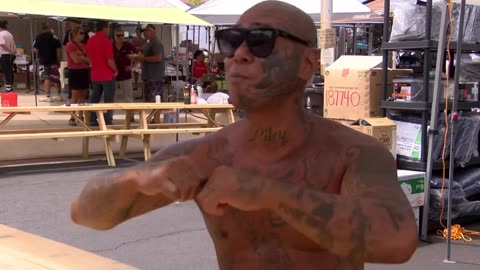 This man is the true Maui warrior but the firefighters are not he is mistaken.