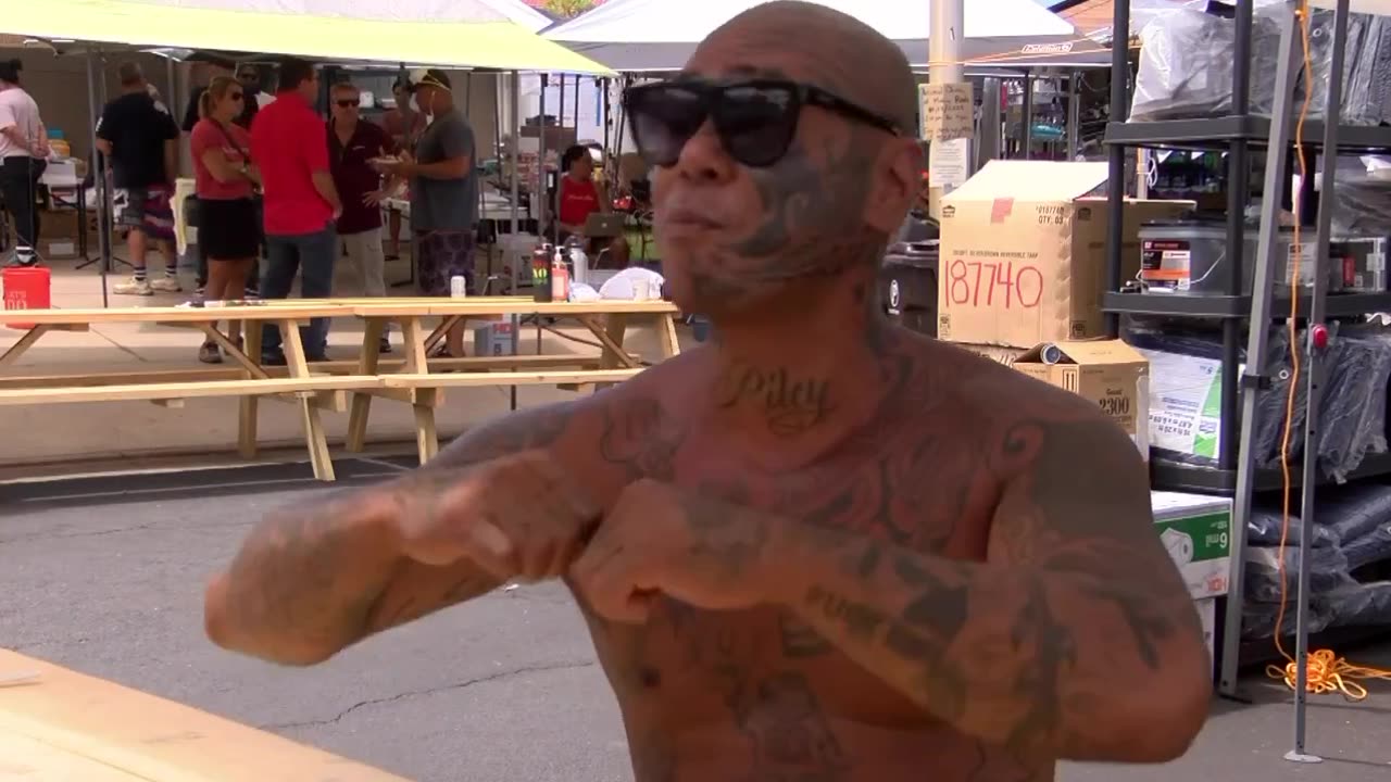 This man is the true Maui warrior but the firefighters are not he is mistaken.