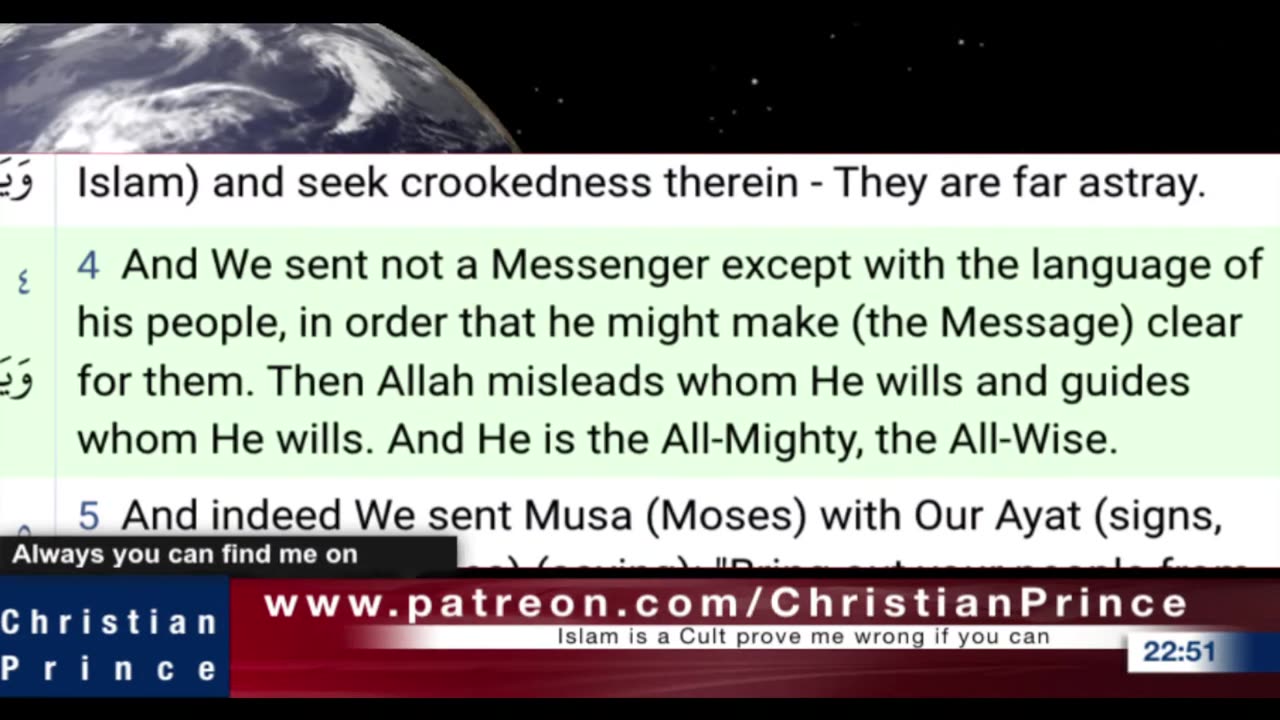 Christ is risen Mohd is not