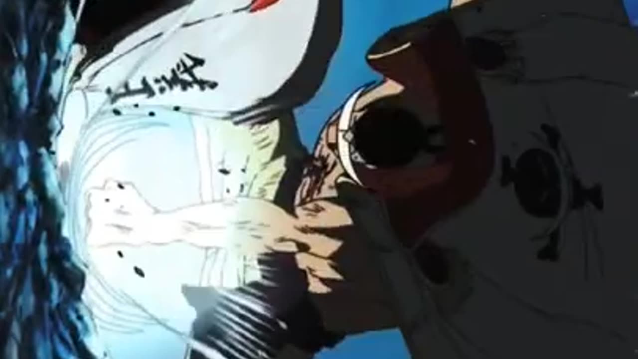 WhiteBeard Gone Badass When Ace Death. #onepiece #acedeath #whitebeard #luffy