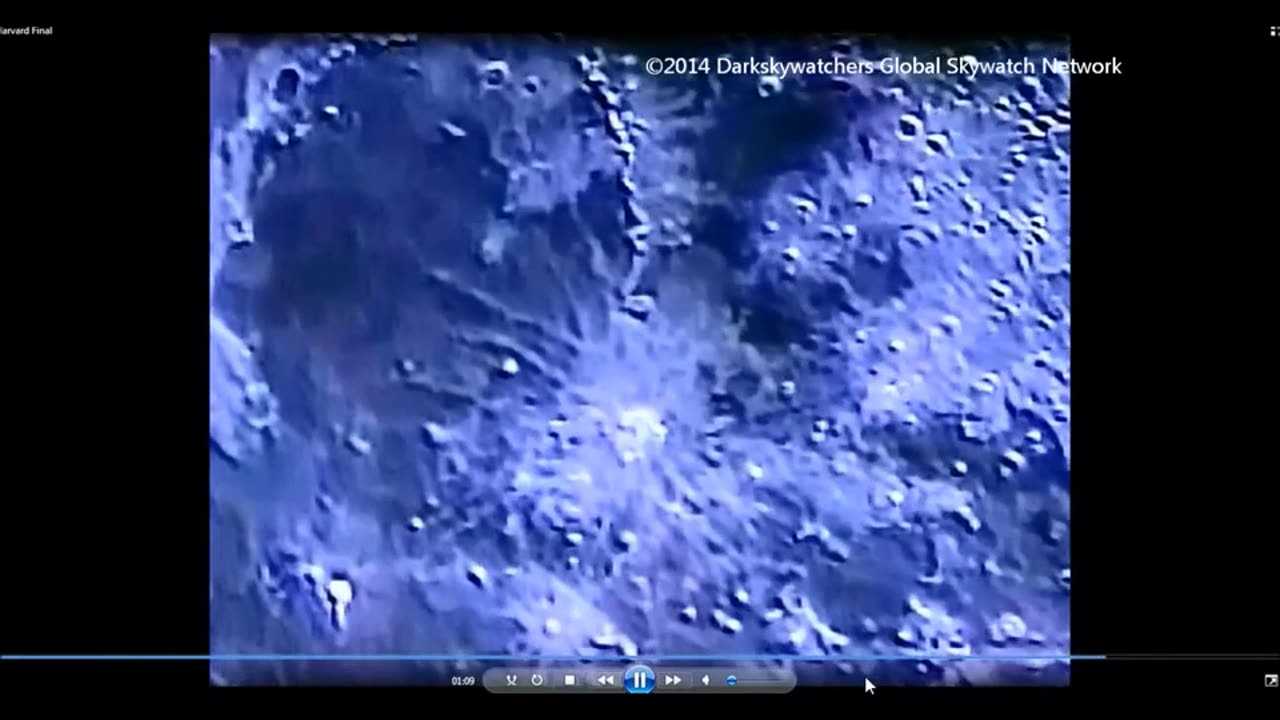 'What The Hell Crashed On The Moon NASA And Why Are You Still Silent?' - 2014