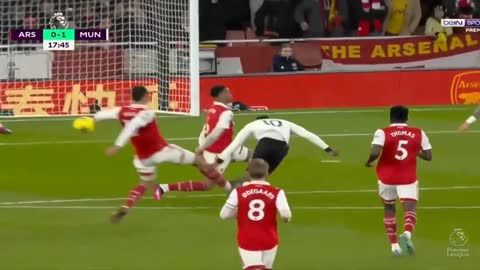 Rashford goal against arsenal