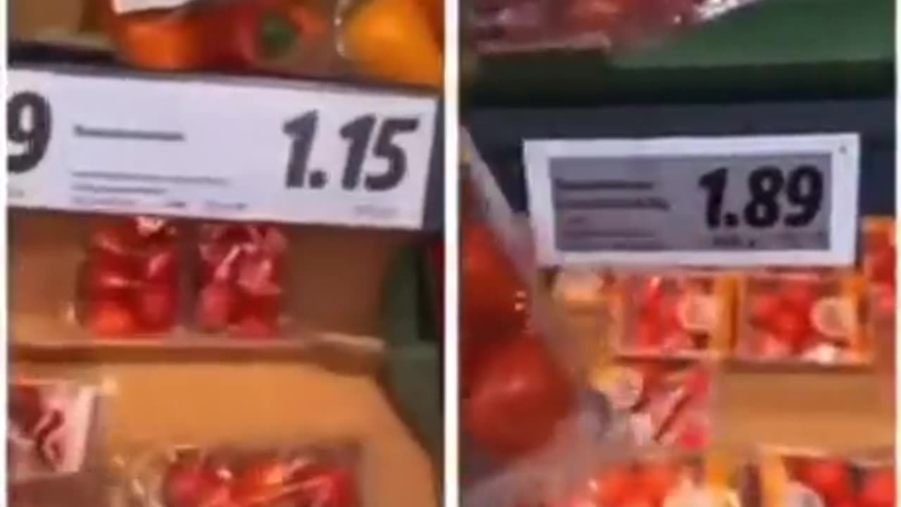 INFLATION (Lebensmittelpreise 2022-2023)