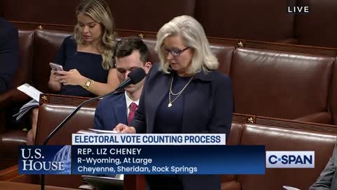 Rep. Liz Cheney Delivers Remarks On The Presidential Election Reform Act | September 21, 2022