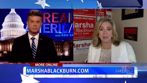 REAL AMERICA -- Dan Ball W/ Senator Marsha Blackburn, Importance Of Winning The Senate, 8/28/24