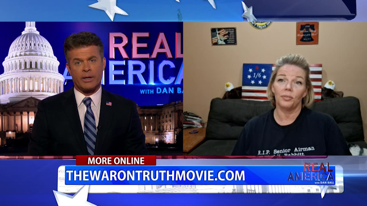 REAL AMERICA -- Dan Ball W/ Nicole Reffitt, The Untold Stories Of January 6th, 7/19/24