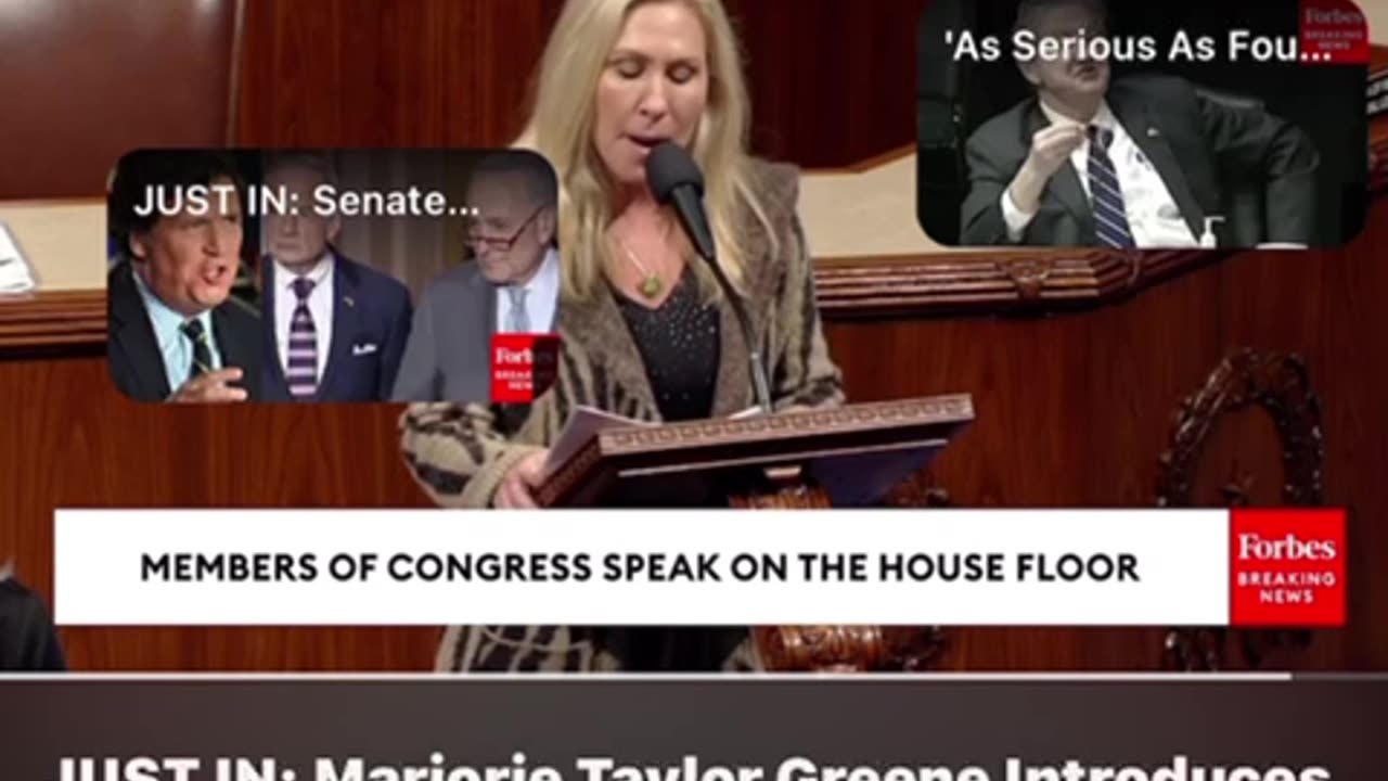 MTG at it again. She's good at calling out people but what about the follow through?