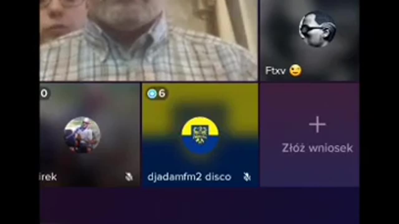 Fragment transmisji na żywo z udziałem Pana Prezydenta