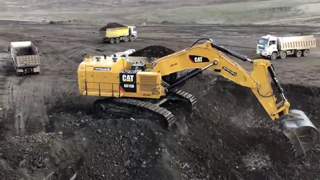Large excavator digging excavator #engineering vehicle tractor#3 (10)