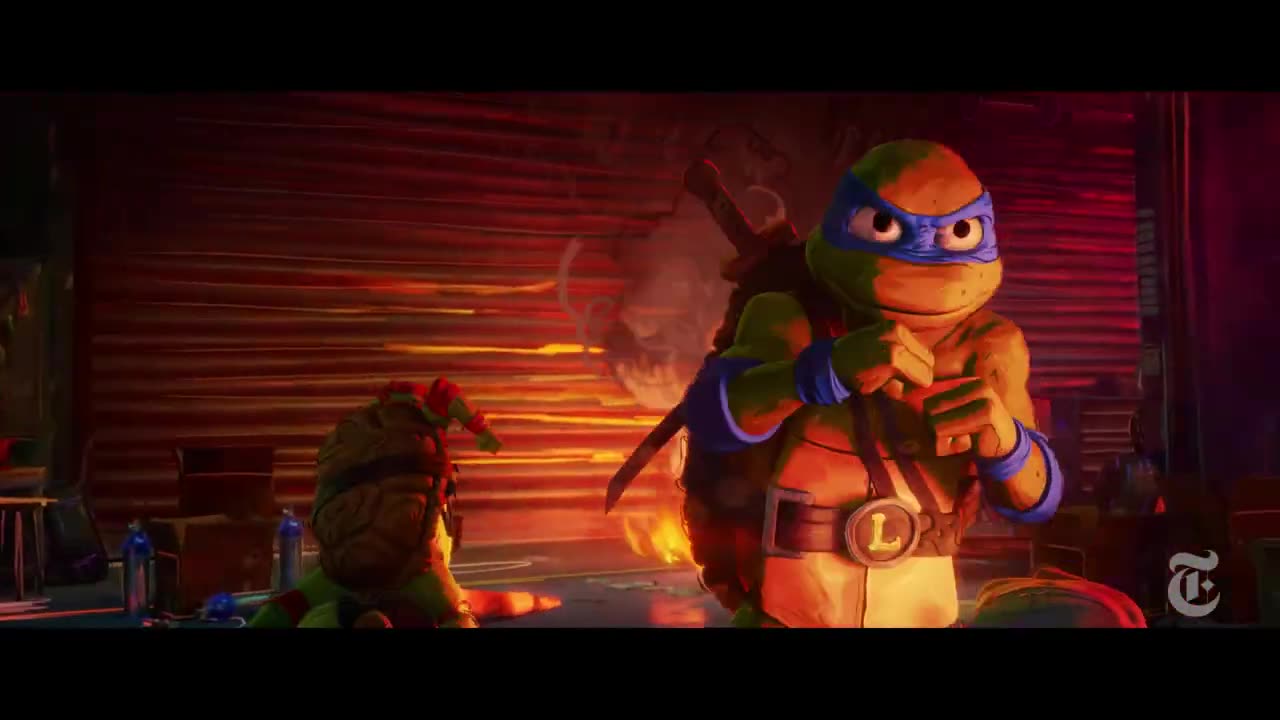 Watch the Teenage Mutant Ninja Turtles’ First Fight in ‘Mutant Mayhem’ | Anatomy of a Scene