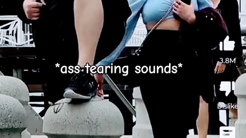 ASS TEARERS ASSOCIATION: A FAT GUY TEARS ASS ÀLL OVER A SEA SHORE