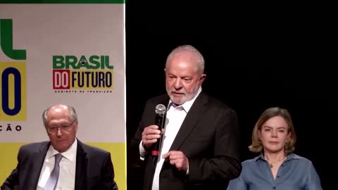 Brazil’s Lula cries as he speaks on hunger fight