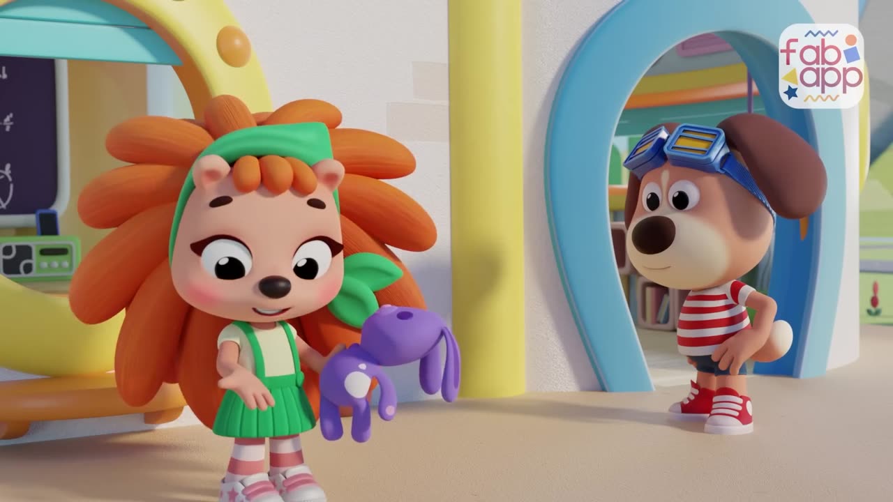 Fun with Woof and Joy...Learning Cartoons for Kids...Play time