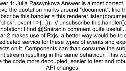 Angular 2 Remove Hostlistener