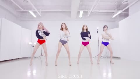 걸크러쉬(GIRL-CRUSH) - '오빠 나 믿지_(Oppa, Do you trust me_)' DANCE PRACTICE VIDEO