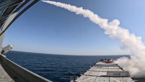 Iran can now launch ballistic missiles from any ship that can hold a 40 foot container.