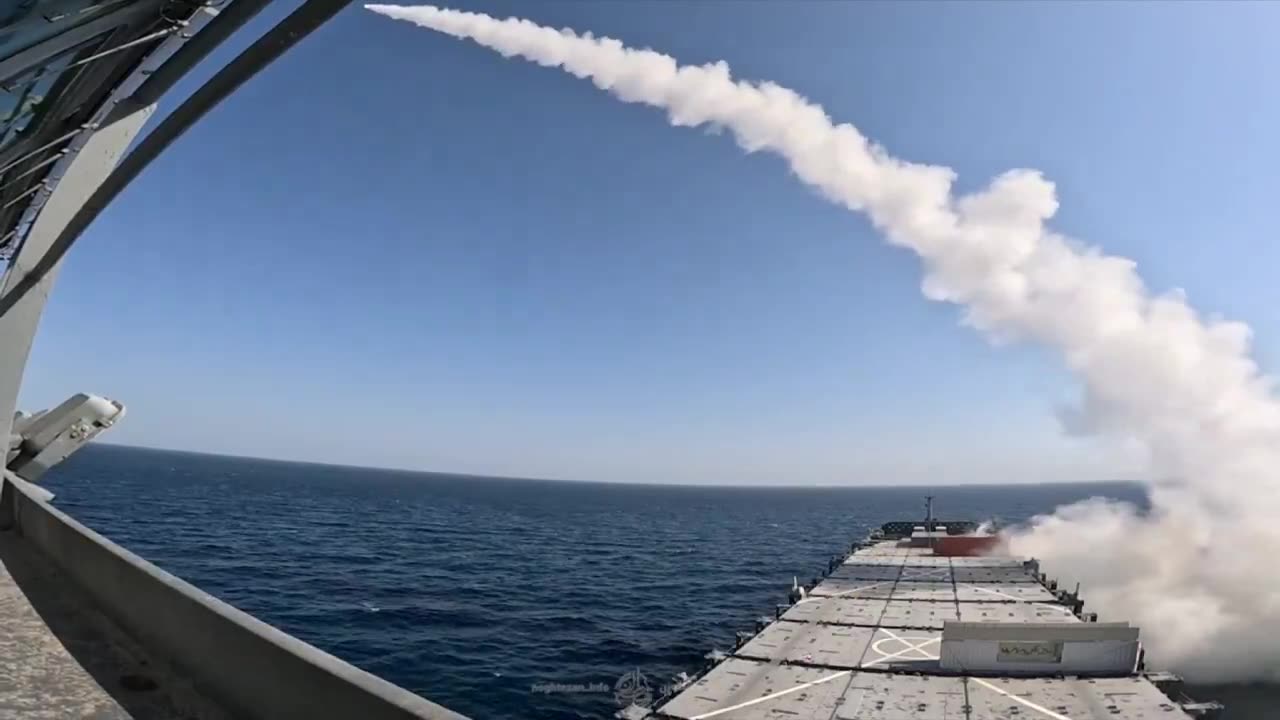 Iran can now launch ballistic missiles from any ship that can hold a 40 foot container.