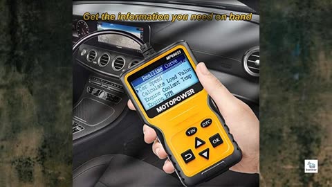 Review - MOTOPOWER MP69033 Car OBD2 Scanner Code Reader Engine Fault Scanner