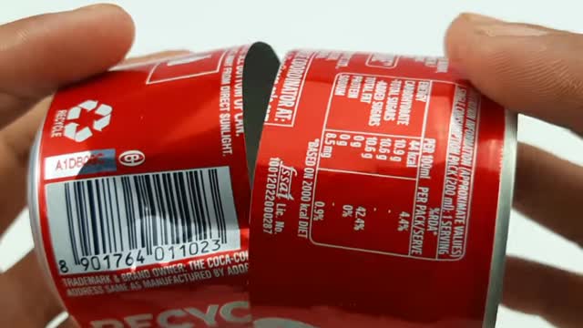 Making Concrete mixer from coca cola can