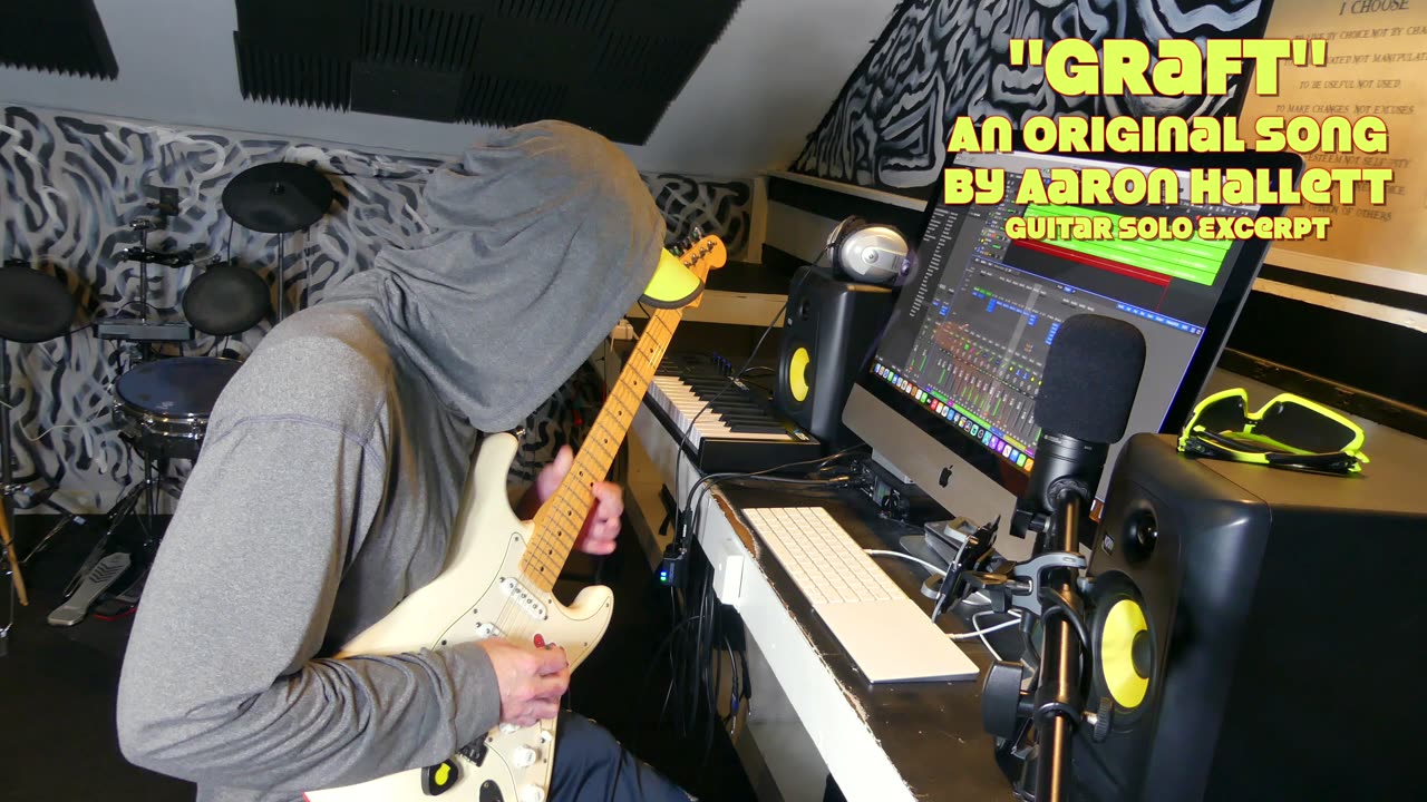 "Graft" an Original Song by Aaron Hallett Guitar Solo Excerpt