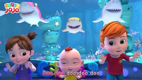 Baby Shark Dance Song More Nursery Rhymes & Kids Songs - Super JoJo and Family