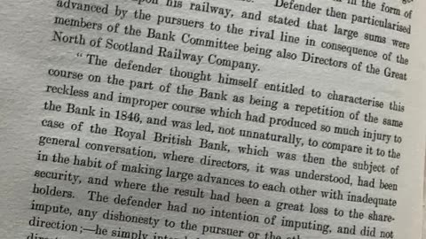 North of Scotland bank book part seven