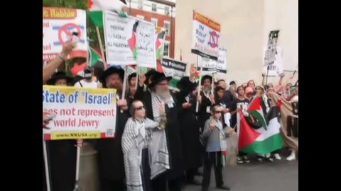 Jews and Muslims united in protesting the ongoing genocide in Gaza