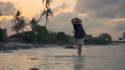 Mesmerizing visuals of mother nature with soft relaxing music