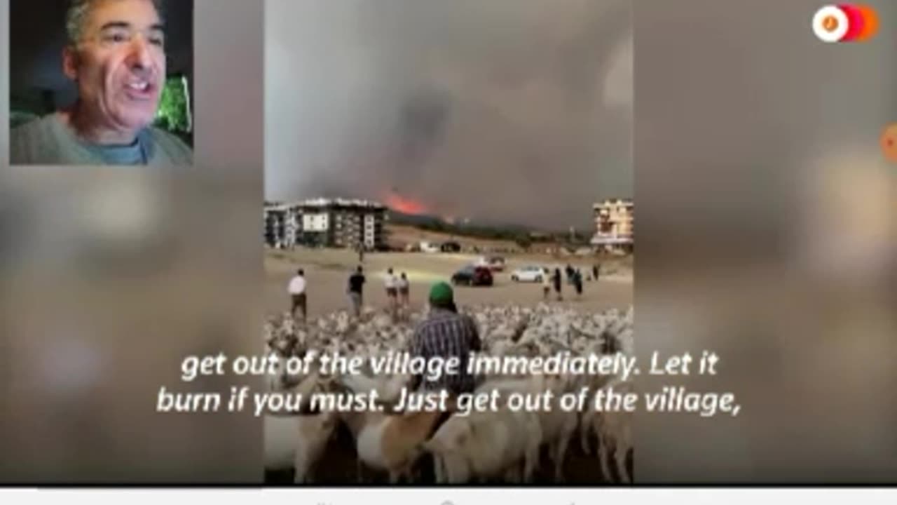 HELL COMES TO TURKISH RESORT CITY, SCHUSWAP, B.C. SET ON FIRE/POLICE PREVENT RESIDENTS GETTING HELP