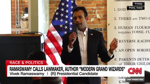 'Incredibly dangerous': Author responds to Ramaswamy calling him 'modern KKK'