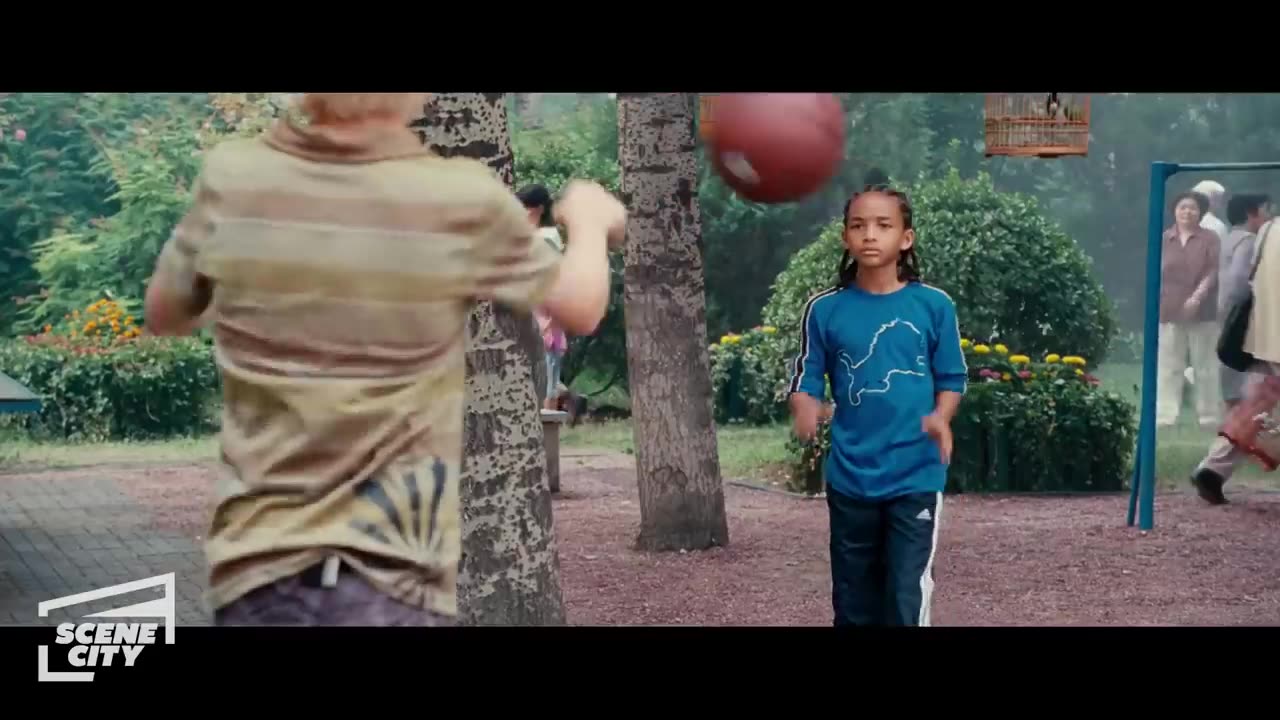 The Karate Kid_ Dre Faces Bullies (JADEN SMITH SCENE)