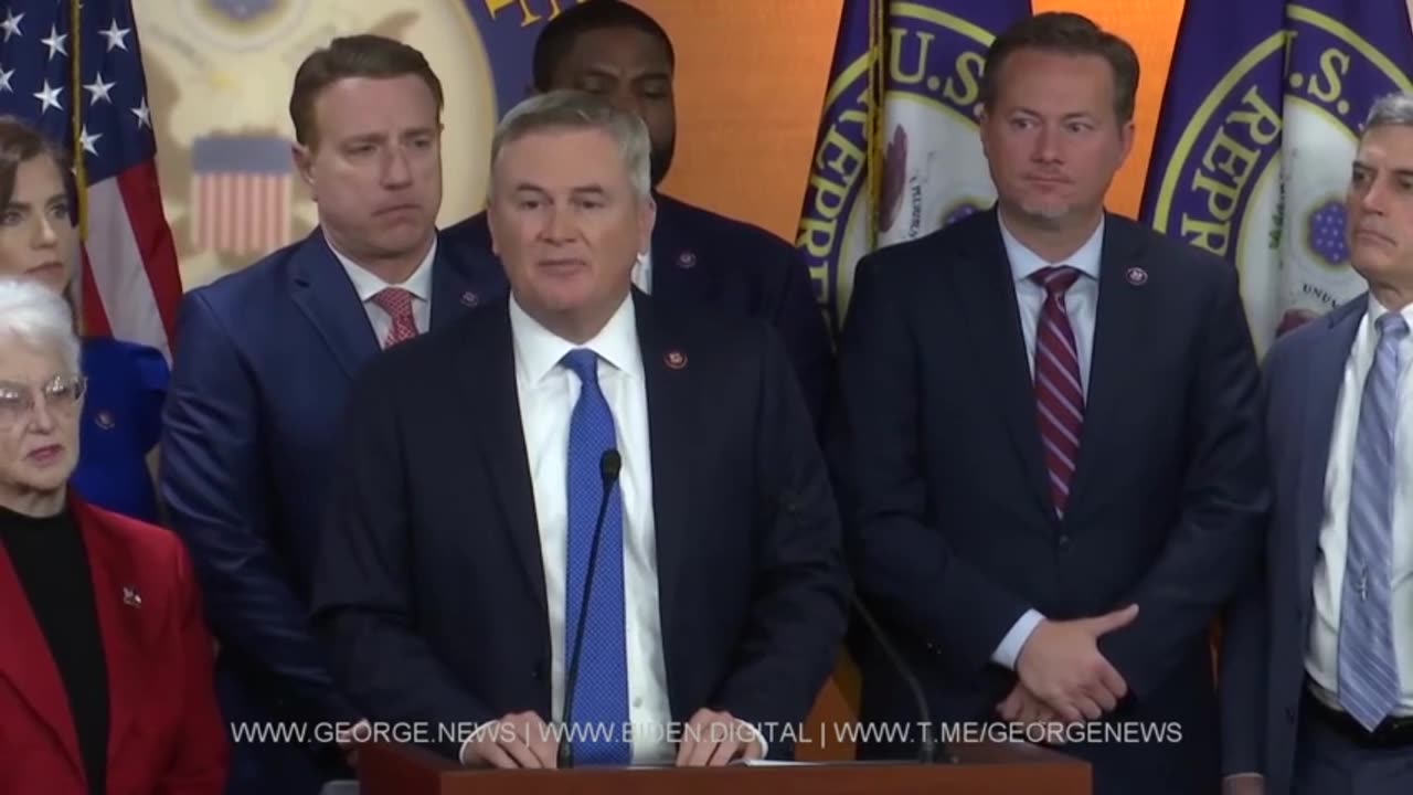 11-17-22: Comer and House Oversight Committee GOP announce their investigation into Joe Biden
