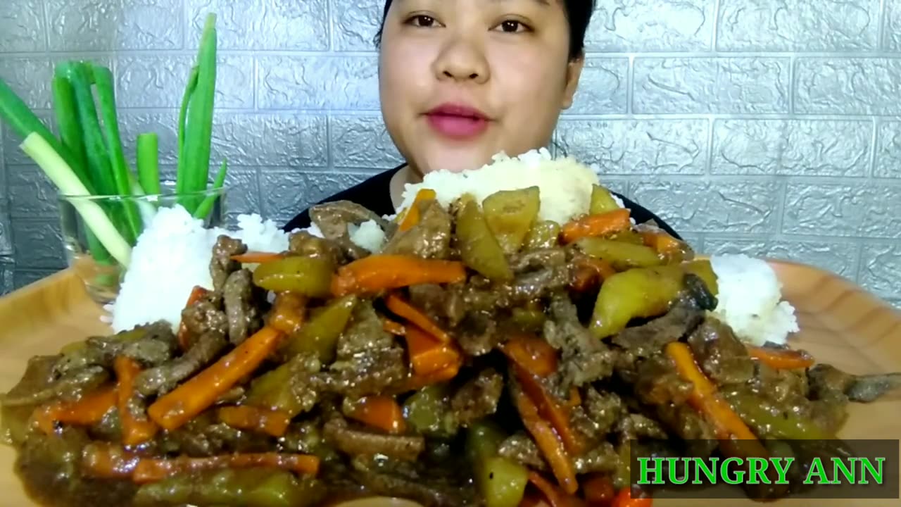 Filipino food mukbang
