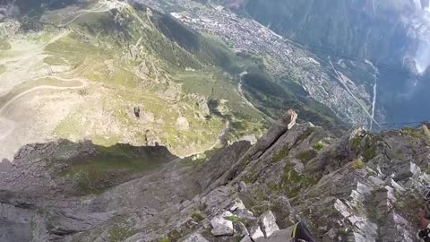 GoPro_ Graham Dickinson's Insane Wingsuit Flight - Front Helmet Cam 2 of 3