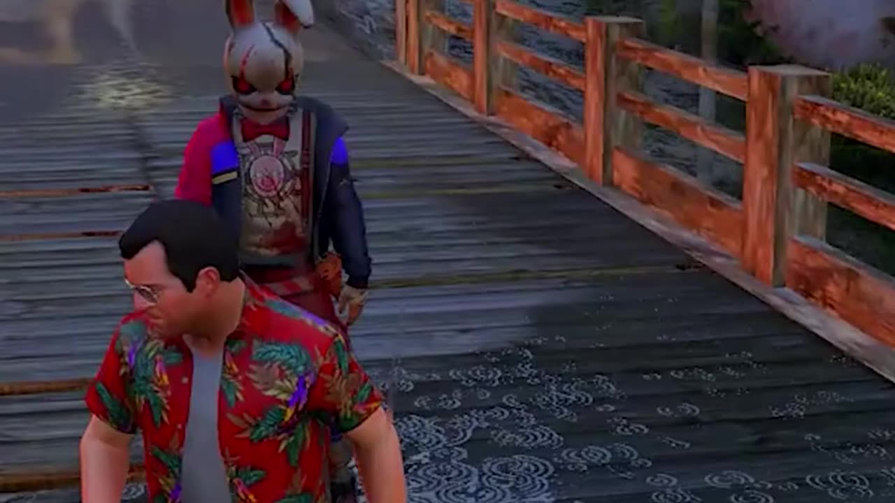 MICHAEL HELP GHOST & GOT SURPRISE BIKE! #shorts #gta5