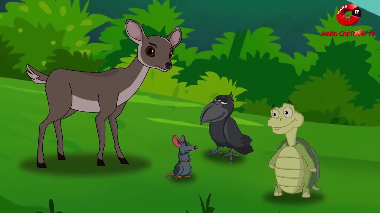 Children's cartoon in English