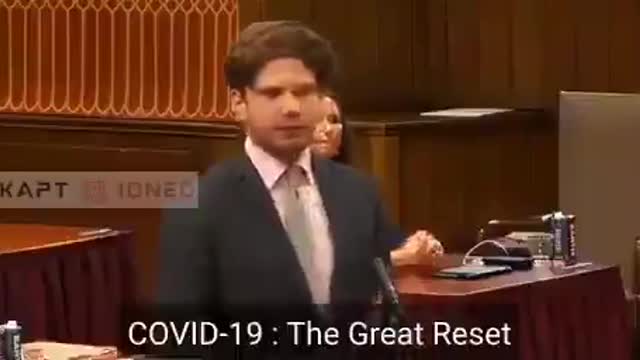 Dutch government talking about vaccines and the Great Reset