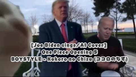 [Joe Biden sings/AI Cover] One Piece Opening 5 BOYSTYLE - Kokoro no Chizu
