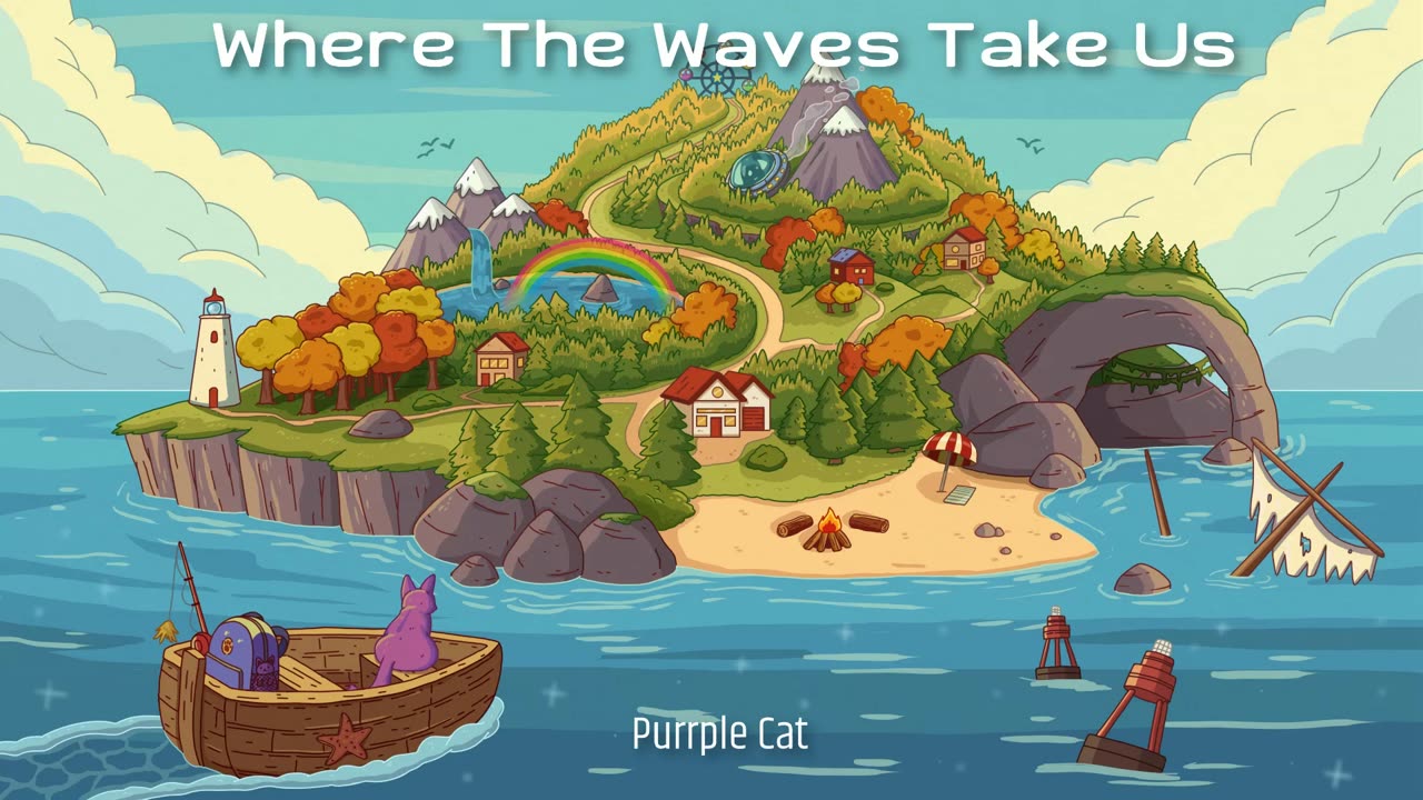 Purrple Cat - Where The Waves Take Us | Lofi Hip Hop/Chill Beats