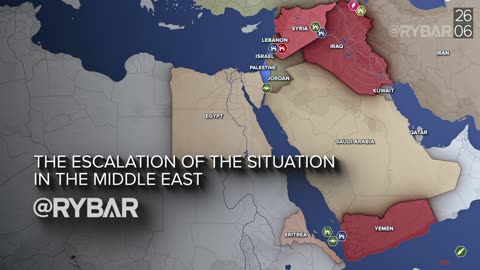 ❗️🌍🎞 Rybar Highlights of the Middle East on June 21-27, 2024