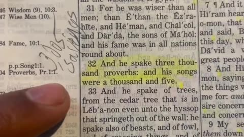WISDOM of SOLOMON - Book of PROVERBS