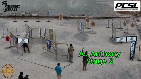 PCSL 2-Gun Nationals: AJ Anthony, Stage 2