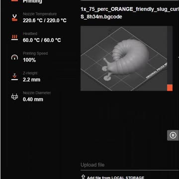 PrusaLink: API endpoint