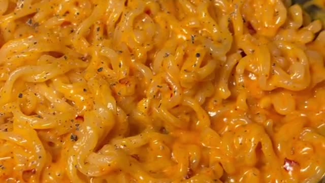 I’m scared of cheese noodles