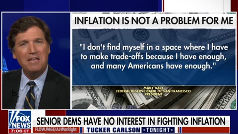 Tucker Carlson: Democrats Don't Care About Inflation Because They Are Rich & Hate You - 8/3/22