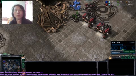 starcraft2 shame on me got mauled by mass marines again gg..