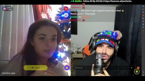 ZHERKA RIZZES UP ALBANIAN GIRL ON MONKEY