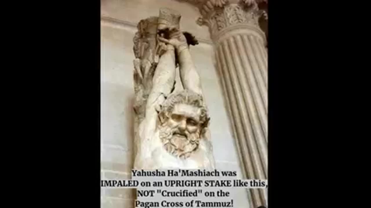 The Pagan Cross & Spiritual Mark of the Beast